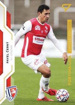 Pavel Cerny Pardubice SportZoo FORTUNA:LIGA 2020/21 Gold Limited /99 #144